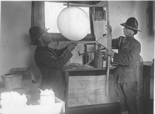 Meteorologists for the Great War, 1918